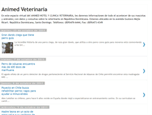 Tablet Screenshot of animedveterinaria.blogspot.com