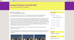 Desktop Screenshot of lemonsl.blogspot.com