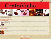 Tablet Screenshot of confravinho.blogspot.com