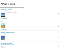 Tablet Screenshot of pfronteira.blogspot.com