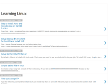 Tablet Screenshot of learninglinux-trible.blogspot.com