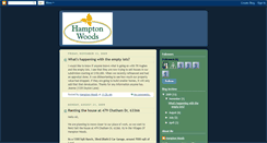 Desktop Screenshot of hamptonwoods.blogspot.com