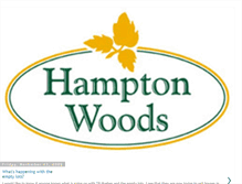 Tablet Screenshot of hamptonwoods.blogspot.com
