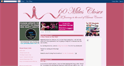 Desktop Screenshot of 60milescloser.blogspot.com