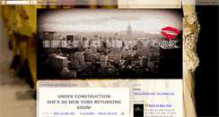 Desktop Screenshot of besonewyork.blogspot.com