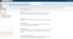 Desktop Screenshot of empowerdev.blogspot.com