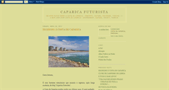 Desktop Screenshot of caparicafuturista.blogspot.com