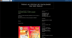 Desktop Screenshot of festadefacul.blogspot.com