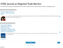 Tablet Screenshot of itssddisguisedtradebarriers.blogspot.com