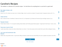 Tablet Screenshot of chefcaroline.blogspot.com