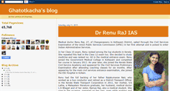 Desktop Screenshot of ghatotkacha-nair.blogspot.com