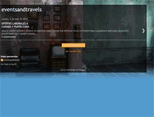 Tablet Screenshot of eventsandtravels.blogspot.com