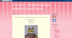 Desktop Screenshot of dcomelkidsbranded.blogspot.com