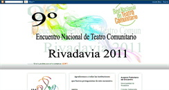 Desktop Screenshot of encuentronacionalenrivadavia.blogspot.com