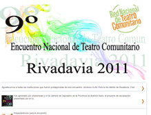 Tablet Screenshot of encuentronacionalenrivadavia.blogspot.com