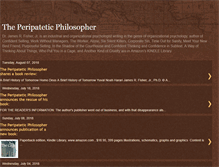 Tablet Screenshot of peripateticphilosopher.blogspot.com