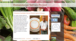 Desktop Screenshot of humanitarianserviceproject.blogspot.com