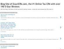 Tablet Screenshot of exactcpa.blogspot.com