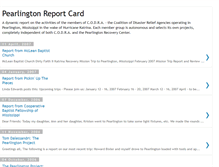 Tablet Screenshot of pearlingtonreportcard.blogspot.com