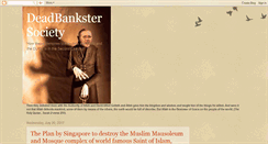 Desktop Screenshot of deadbankstersociety.blogspot.com