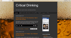 Desktop Screenshot of criticaldrinkingpodcast.blogspot.com
