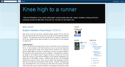 Desktop Screenshot of kneehightoarunner.blogspot.com