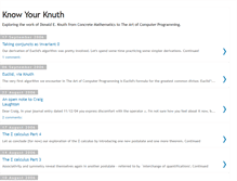 Tablet Screenshot of knowyourknuth.blogspot.com