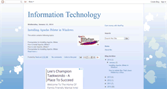 Desktop Screenshot of nazia-information-technology.blogspot.com