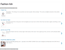 Tablet Screenshot of fashion-lish.blogspot.com