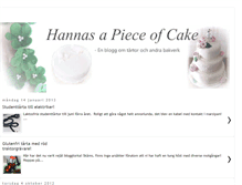 Tablet Screenshot of hannaspieceofcake.blogspot.com