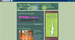 Desktop Screenshot of myyogamoment.blogspot.com