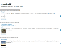 Tablet Screenshot of globetrottr.blogspot.com