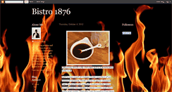 Desktop Screenshot of bistro1876.blogspot.com