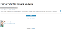 Tablet Screenshot of fairwaysgrille.blogspot.com