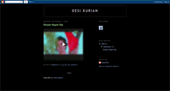 Desktop Screenshot of desi-kurian.blogspot.com