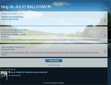 Tablet Screenshot of julio-ballivian-rios.blogspot.com