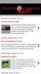 Mobile Screenshot of diamond-a-canadians.blogspot.com