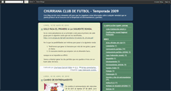 Desktop Screenshot of churrianaclubdefutbol.blogspot.com