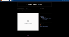 Desktop Screenshot of loganbabylove.blogspot.com