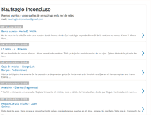 Tablet Screenshot of naufragioinconcluso.blogspot.com