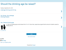 Tablet Screenshot of drinknz.blogspot.com