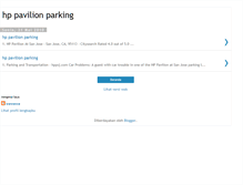 Tablet Screenshot of hppavilionparking.blogspot.com