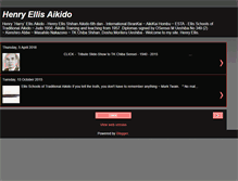 Tablet Screenshot of henryellis-aikido.blogspot.com