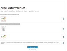 Tablet Screenshot of cupalantuterrenos.blogspot.com