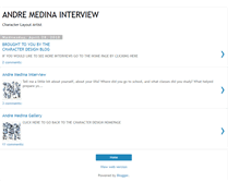 Tablet Screenshot of andre-medina-interview.blogspot.com