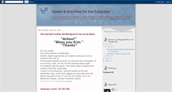 Desktop Screenshot of gamesandactivities.blogspot.com