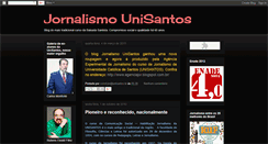 Desktop Screenshot of jornalismounisantos.blogspot.com