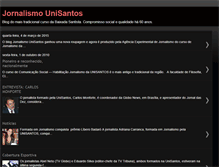 Tablet Screenshot of jornalismounisantos.blogspot.com