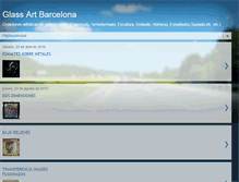 Tablet Screenshot of glassartinbarcelona.blogspot.com