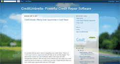 Desktop Screenshot of credit-umbrella.blogspot.com